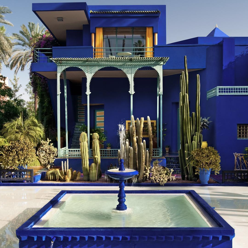 Jardin Majorelle, Marrakech Marokko